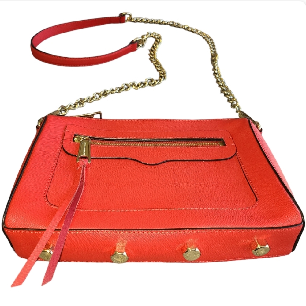 Rebecca Minkoff Avery Zest Leather Cross Body Bag EUC Spring - Picture 6 of 16
